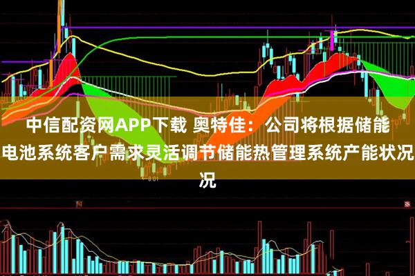 中信配资网APP下载 奥特佳：公司将根据储能电池系统客户需求灵活调节储能热管理系统产能状况
